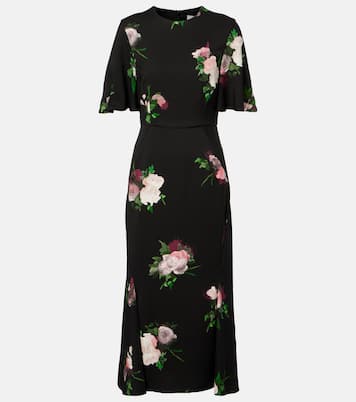 Bedrucktes Midikleid | Erdem