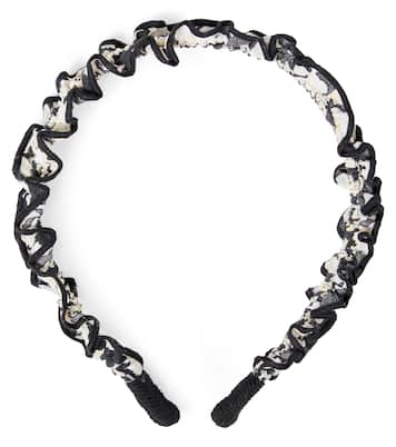 Diadema Jovie de algodón estampada | Bonpoint