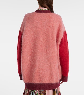 Court embroidered wool-blend cardigan | Alémais