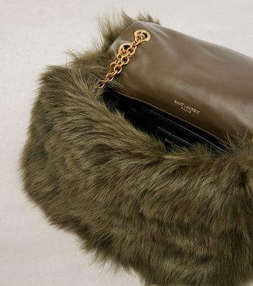 Jamie 4.3 Mini shearling shoulder bag | Saint Laurent