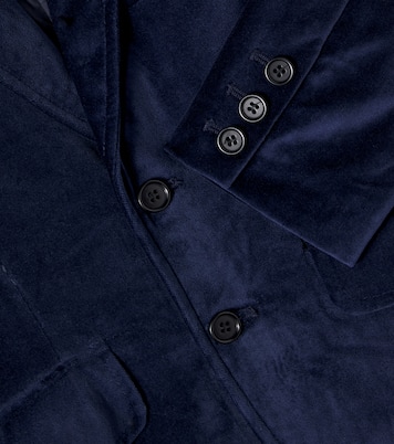 Hieronymus cotton velvet blazer  | Molo