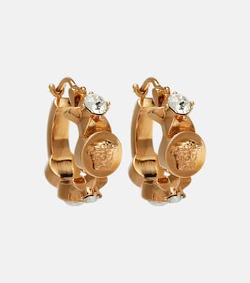 Medusa Star hoop earrings | Versace