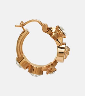 Medusa Star hoop earrings | Versace