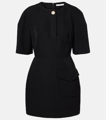 Wool grain de poudre minidress | Givenchy