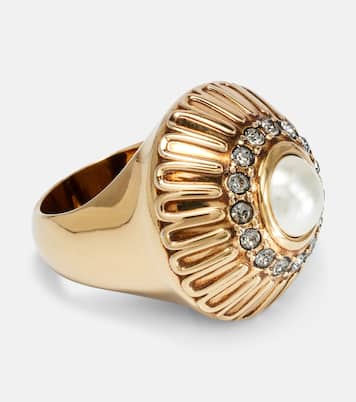Embellished faux pearl ring | Chloé