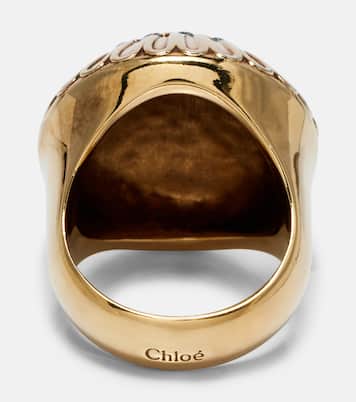 Embellished faux pearl ring | Chloé