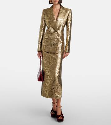 Paisley brocade midi skirt | Etro