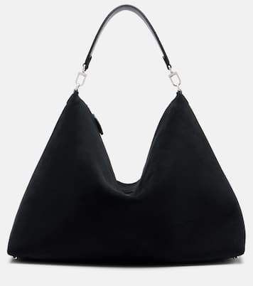 Tote Bag Bevel aus Veloursleder | Toteme