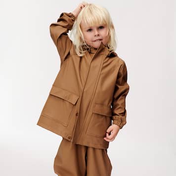 Ollo raincoat | Wheat