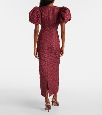 Lori jacquard midi dress | Rotate