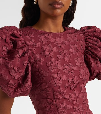 Lori jacquard midi dress | Rotate