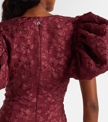 Lori jacquard midi dress | Rotate