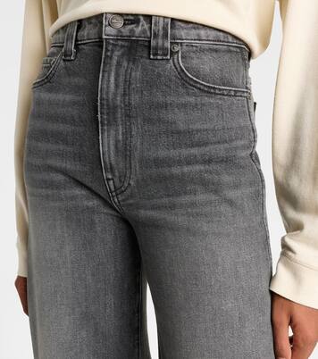 Jeans Dane a gamba larga e vita alta | Khaite