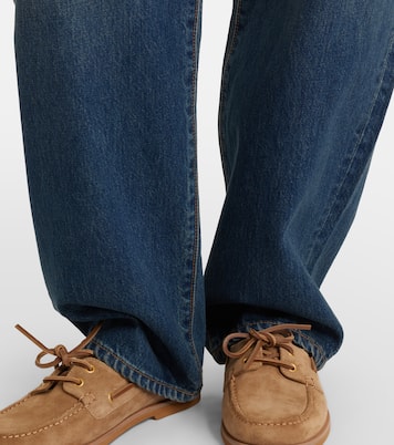 Tess faded wide-leg jeans | Slvrlake