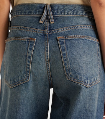 Tess faded wide-leg jeans | Slvrlake