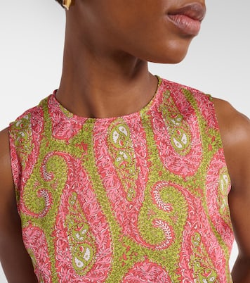 Semi-sheer jacquard blouse | Etro