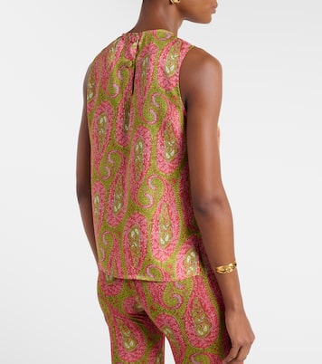 Semi-sheer jacquard blouse | Etro