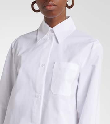 Ceppo cotton-blend poplin shirt | Sportmax