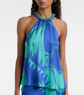 Bedrucktes Top Cleo  | Poupette St Barth