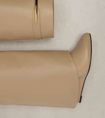 Shark 95 leather knee-high boots | Givenchy