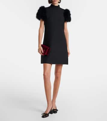 VLogo 레더 메쉬 슬링백 펌프스 | Valentino Garavani