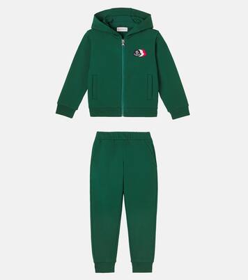 Ensemble de survêtement en molleton de coton | Moncler Enfant