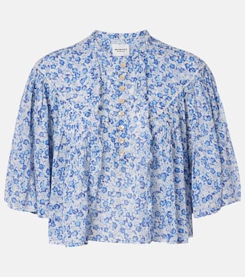 Veelia floral cotton top | Marant Etoile