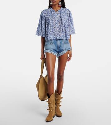 Veelia floral cotton top | Marant Etoile