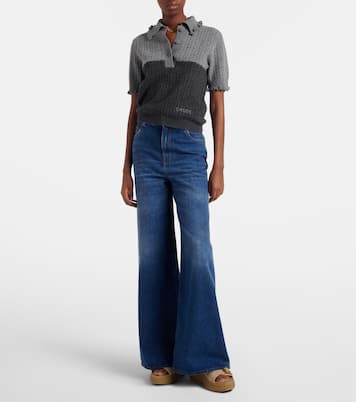 Nama suede platform sandals | Chloé