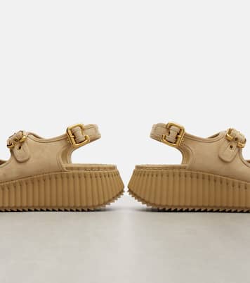 Nama suede platform sandals | Chloé
