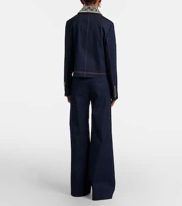 Crue wide-leg jeans | Veronica Beard