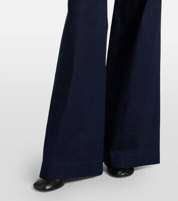 Crue wide-leg jeans | Veronica Beard