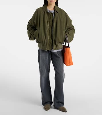 러플 스웨이드 앵클 부츠 | JW Anderson