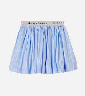 Jupe Ficus en coton à rayures | The New Society