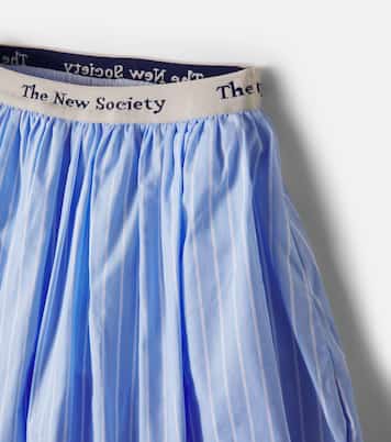 Jupe Ficus en coton à rayures | The New Society