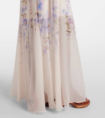 Luna belted floral maxi dress | Zimmermann