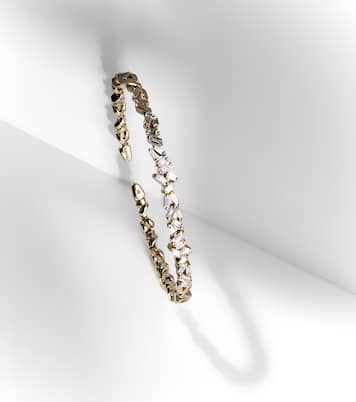 Fireworks 18kt gold and diamond bangle | Suzanne Kalan