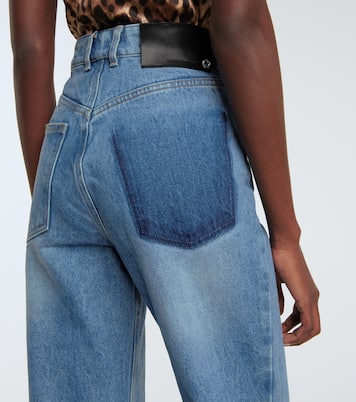 High-rise wide-leg jeans | Rabanne