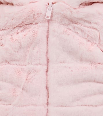 Baby faux fur coat | Moschino Kids