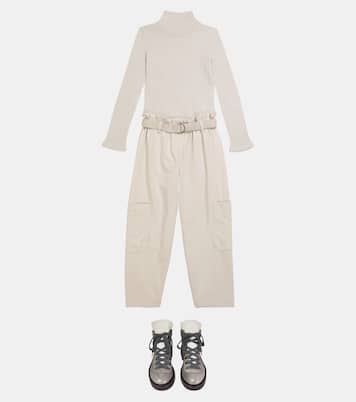 Lupetto in misto cashmere e seta | Brunello Cucinelli Kids