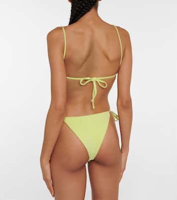 Via triangle terry bikini top | Jade Swim