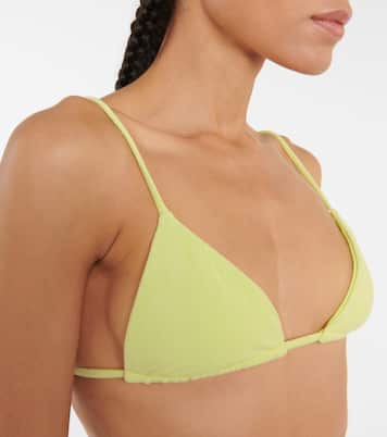 Via triangle terry bikini top | Jade Swim