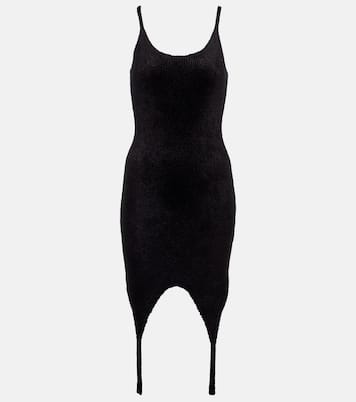 Ribbed-knit minidress | Balmain