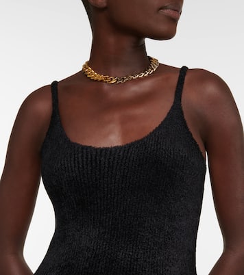 Ribbed-knit minidress | Balmain
