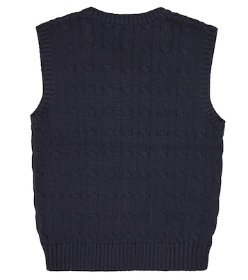 Cable-knit cotton vest | Polo Ralph Lauren Kids
