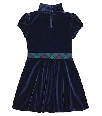 Miniabito in velluto | Polo Ralph Lauren Kids