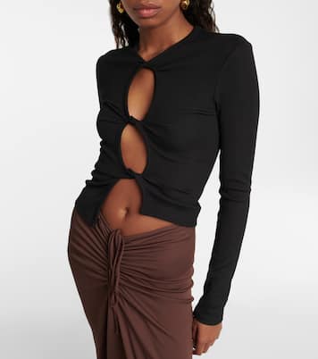 Top con cut-out | Christopher Esber