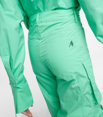 Pantalon cargo Fern en toile de coton | The Attico
