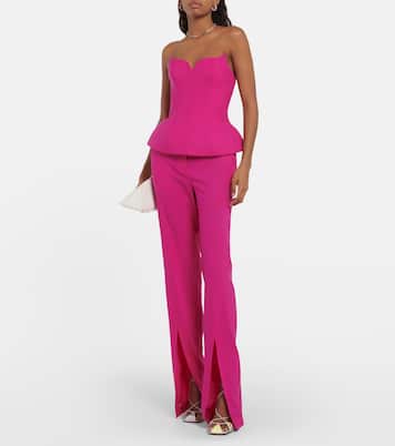 Pantaloni flared in misto lana | Giuseppe di Morabito