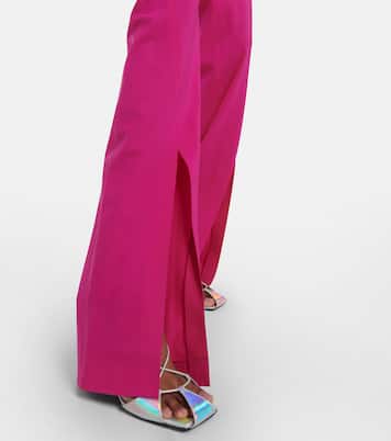 Pantaloni flared in misto lana | Giuseppe di Morabito